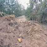 40-feet digging of soil for National Highway has affected fire road and irrigation canal – Ammaiyappan villagers complain-p5