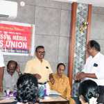 A consultative meeting of 6 district in-charges and chief executives was held at Pallavaram on behalf of the Tamil Nadu Press and Media Reporters Union-p9