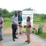 Clean India Awareness Festival organized by Indian Oil Corporation Limited South Zone Pipeline Chengalpattu Branch Office at more than 5 places in one day-16
