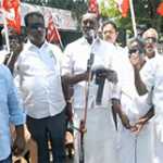 Condemning Prime Minister Modi, protest demonstration held on behalf of Tiruvarur Union City Committee Marxist Communist-1