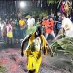 Despite the pouring rain, the 8th annual Dimithi festival of Arulmiku Sri Ponniyamman Temple was held in Periyamullaivayal village…3