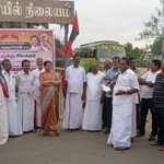 Signature drive protest held in Tiruvarur on behalf of MDMK for the removal of the Governor – DMK and other allied parties participated-p1