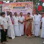 Signature drive protest held in Tiruvarur on behalf of MDMK for the removal of the Governor – DMK and other allied parties participated-p2