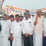 The Tamil Nadu Congress Committee Research Department held a protest demonstration at Senggunram against the central government-p1