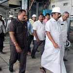 The ongoing construction work of the third station for the expansion of North Chennai Thermal Power Station -p1