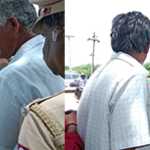 The residents of Nalur panchayat area involved in a sudden road blockade to repair the dilapidated road