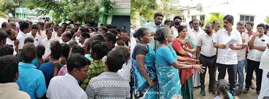 அடிப்படை வசதிகளை செய்துத் தர வலியுறுத்தி வட்டார வளர்ச்சி அலுவலகத்தை முற்றுகையிட்ட சிறுளப்பாக்கம் ஊராட்சிக்குட்பட்ட கிராம மக்கள் …