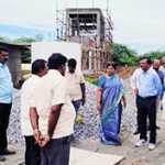 underground sewer project which has been going on for ten years in the Ponneri area-p1
