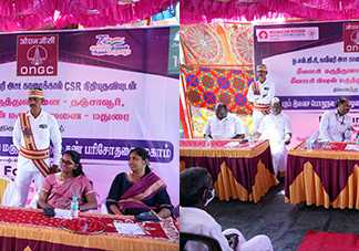ஓ.என்.ஜி.சி சார்பில் புலிவலத்தில் நடைப்பெற்ற மாபெரும் இலவச பொது மற்றும் கண் மருத்துவ முகாம் …