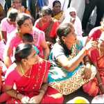 Adiyamakkalam panchayat president, who was heated by the words he had spoken – roadblocking protest of the public which caused traffic damage-p1