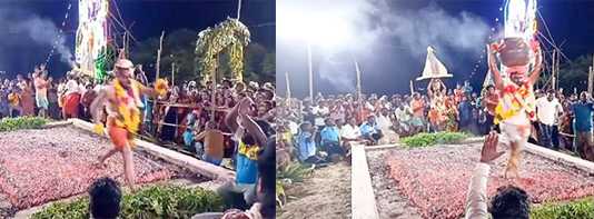 ஊரணாம்பேடு கிராமத்தில் நடைப்பெற்ற அருள்மிகு ஸ்ரீ மாரித் துலுக்கானத்தம்மன் திருக்கோயில் 25 ஆம் ஆண்டு தீ மிதித் திருவிழா ….
