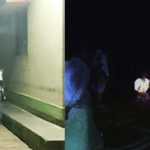 At midnight, the people of Vidhachi village besieged the Valangaiman Power Board office and took part in the protest-2