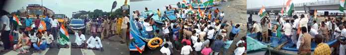 BJP National Minority Secretary Velur Ibrahim, who tried to go to Palavekadu mouth area in violation of the ban-1