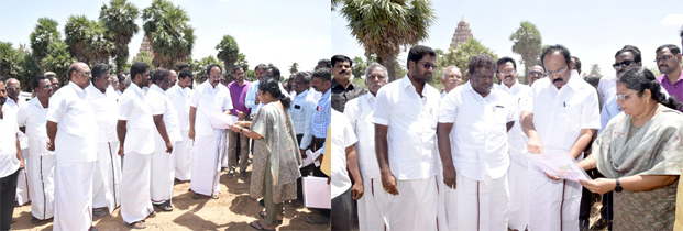 Finance and Transport Ministers inspected Gangaikonda Cholapuram, where the Government Museum is located-2