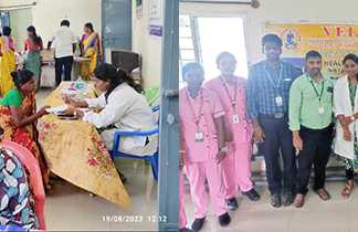 சோம்பட்டு கிராமத்தில் நடைப்பெற்ற சுகாதார விழிப்புணர்வு மருத்துவ முகாம் : மருத்துவச் சிகிச்சைப் பெற்ற நூற்றுக்கு மேற்பட்ட கிராம மக்கள்