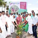 National Edible Oil Palm Sapling Planting Ceremony held in Ariyalur District-p1