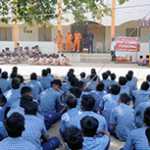 On behalf of the National Disaster Response Team, Ponneri Government conducted first aid training for high school students-p2
