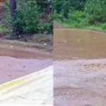 Paddy bags worth several lakhs in the temporary paddy procurement stations in Thiruvidaimarudur district were damaged by the rain-1