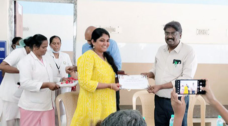 Ponneri Govt Public Health Hospital which has won central and state awards-p2