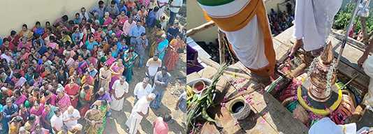 வெகுச்சிறப்பாக நடைப்பெற்ற திருவிடைமருதூர் அருள்மிகு ஸ்ரீசித்திவிநாயகர் ஆலய மகா கும்பாபிஷேகம் … திரளான பக்தர்கள் பங்கேற்பு …