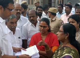 அம்ருத் 2.0 திட்ட ஆய்வின் போது ஒப்பந்ததாரரிடம் கடிந்துக் கொண்ட அமைச்சர் டி.ஆர்.பி ராஜா …