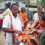 A new flag hoisting ceremony was held in Kollur and Devampattu villages on the occasion of the 139th anniversary of the Congress Party-p2