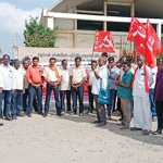 A private company that laid off 40 permanent employees – Workers protested in Meenjoor by besieging the company demanding compensation…p3
