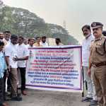 Avadi Police Commissioner Shankar inaugurated a separate lane for heavy vehicles on the Vallur link road-p2