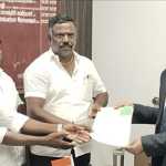 Fishermen of Palavekadu have petitioned the newly appointed Ponneri Kotachiar for relief-p1