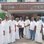 Fishermen of Palavekadu have petitioned the newly appointed Ponneri Kotachiar for relief-p2