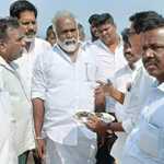 MLA Durai Chandrasekhar, who conducted research in the coastal areas of Palavekadu and the Buckingham Canal area…ஜ1