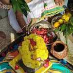 Maha kumbabhishekam was held at the Kalabhairavar temple in the Arulmiku Nagalingeswarar temple of Korkai Panchayat-1