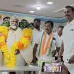 On behalf of Tiruvallur North District Congress Committee, a meeting of Congress executives was held at Kummidipoondi…p1