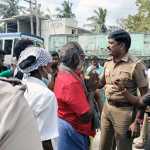 Pattamandri villagers affected by a sudden road blockade on Meenjur Tiruvottiyur highway … demand the government to construct a permanent road-p2