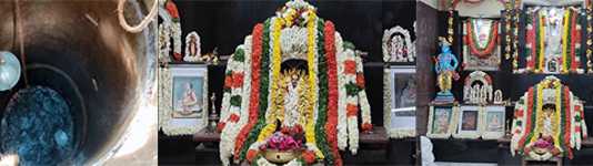 திருவிசநல்லூர் ஸ்ரீதர அய்யாவாள் மடத்தில் நடைப்பெற்ற கங்கை நீர் கிணற்றில் பொதுமக்கள் புனித நீராடல் விழா … திரளாக பங்கேற்ற ஆயிரக்கணக்கான பக்தர்கள் ….