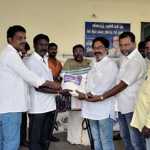 Rajinikanth Foundation and All India Chief Fan Charity organized a flood relief package distribution program at Ponneri-p2