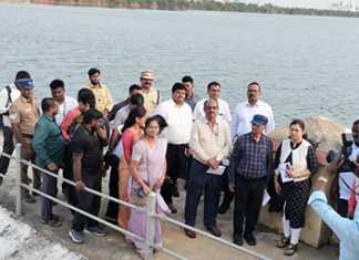 திருவள்ளூர் மாவட்டத்தில் புயல் மற்றும் மழை வெள்ளத்தால் பாதிக்கப்பட்ட பகுதிகளுக்கு நேரில் சென்று கள ஆய்வு மேற்கொண்ட மத்திய அரசு குழுவினர் …