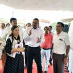 The central government team visited the storm and flood affected areas in Tiruvallur district and conducted field survey-p2