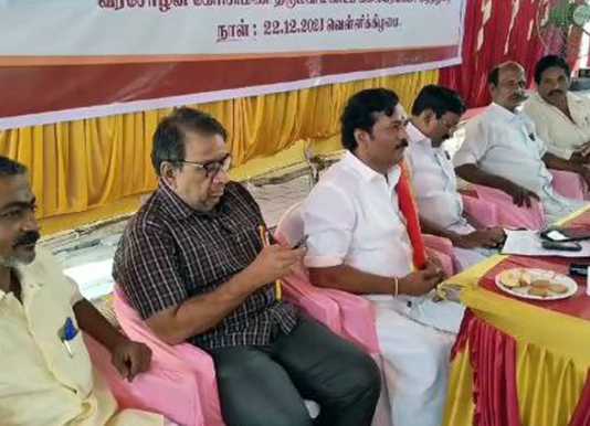 ஆடுதுறை கோ.சு.மணி மண்டபத்தில் பேரூராட்சி தலைவர் ம.க.ஸ்டாலின் தலைமைமயில் நடைப்பெற்ற மக்களுடன் முதல்வர் திட்ட முகாம் ….