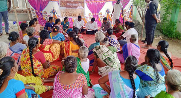 A special Grama Sabha meeting held in Meenjoor Union on the occasion of 75th Republic Day of India...p1