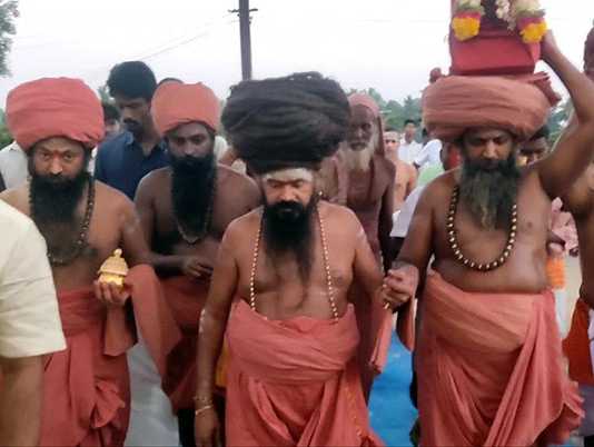 கோவிந்தபுரம் விட்டல் ருக்மிணி சமஸ்தான் கோயிலுக்கு வருகை தந்த தருமை ஆதீனம் … பூரண கும்ப மரியாதையுடன் மேளதாளம் முழங்க வரவேற்பு அளித்த பிரம்மஸ்ரீ விட்டல்தாஸ் மகராஜ் …