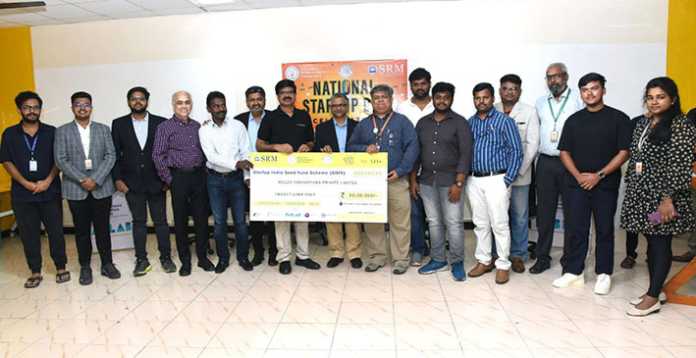 Directorate of Entrepreneurship and Innovation program held at SRM Institute of Science and Technology...p