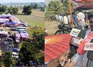 தங்கானூரில் நடைப்பெற்ற வெற்றுக்கால் சேவல் சண்டைப் போட்டி : ஆடுகளம் திரைப்பட சேவல் உட்பட 700 க்கும் மேற்பட்ட சேவல்கள் பங்கேற்பு …
