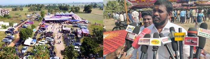 More than 700 roosters participated in Barefoot Cockfighting Competition held in Tanganur – Aadukalam movie rooster...