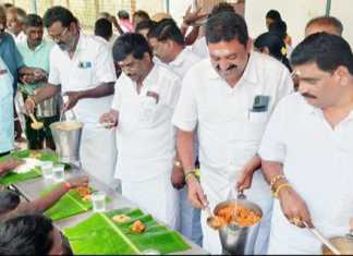 பெரும்பேடு முத்துக்குமாரசாமி திருக்கோயிலில் ஆங்கில புத்தாண்டை முன்னிட்டு பக்தர்களுக்கு அறுசுவை வழங்கிய முன்னாள் பொன்னேரி எம்.எல்.ஏ. சிறுணியம் பலராமன் …
