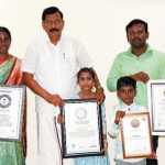 An 8-year-old girl who recited 500 English vocabulary words in 15 minutes – a record in four world record books…p1