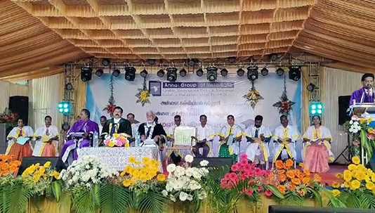கோவிலாச்சேரி அன்னை கலை அறிவியல் கல்லூரியில் நடைப்பெற்ற பட்டமளிப்பு விழா … 1222 மாணாக்கர்கள் பட்டங்கள் பெற்றனர் ….