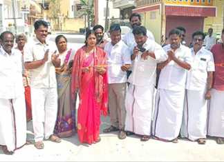 ரூ.20 லட்சம் மதிப்பீட்டில் புதிதாக மின்நகர் பகுதியில் போடப் பட்டுள்ள சிமெண்ட் சாலை : மக்கள் பயன்பாட்டிற்கு மாவட்ட ஊராட்சிக் குழு துணைத்தலைவர் நித்யா சுகுமார் திறந்து வைத்தார் …