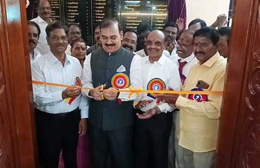 ஓய்வுப் பெற்ற காவலர் நலச் சங்கத்தின் புதியக் கட்டிடத்தை ரிப்பன் வெட்டித் திறந்து வைத்த முன்னாள் காவல்துறை இயக்குநர் சேகர் …