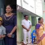 Kanchipuram Revenue Kotachiyar Kalaivani, who enrolled her two children in a government school…